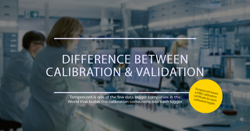 The difference between Validation and Calibration Temprecord