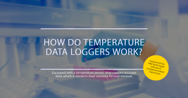How do Temperature data loggers work? Temprecord