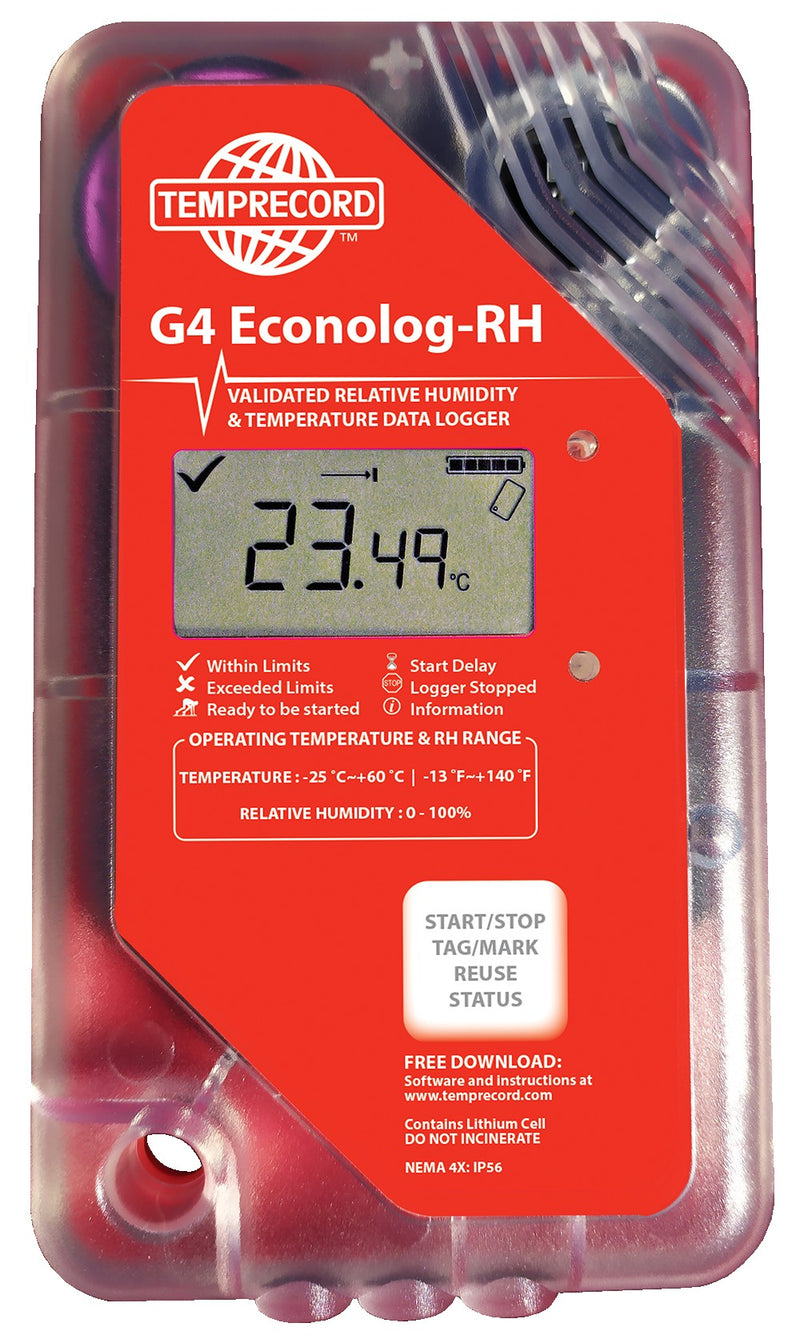G4 Econolog RH Temprecord