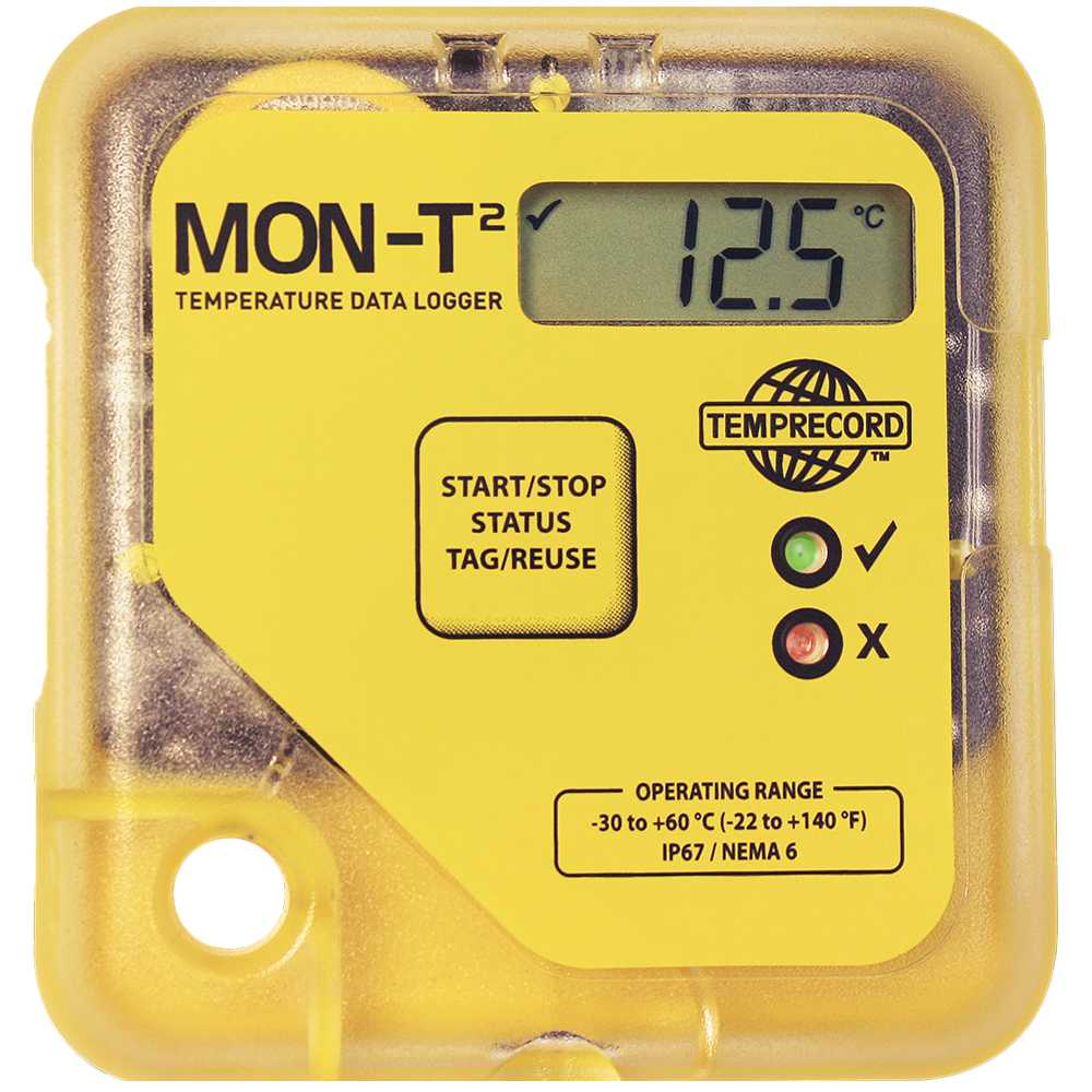 MonT2 LCD Temperature data logger Multiuse low cost